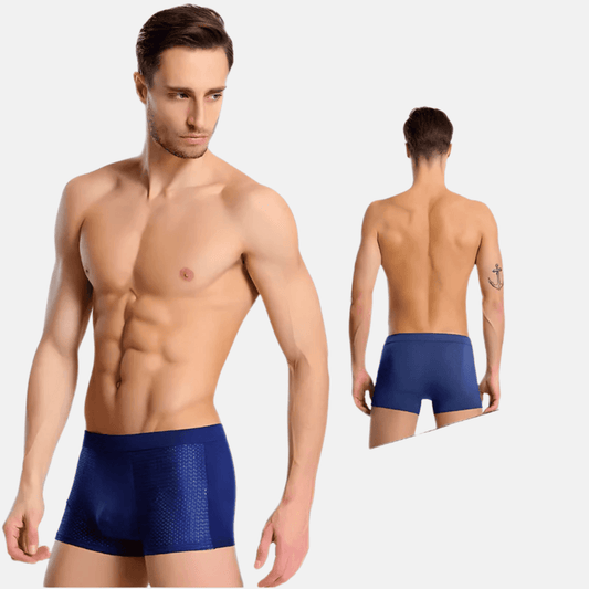 8er-Set Premium-Atmungsaktive Herrenunterwäsche – Bamboobox® [Zahlen Sie 4, erhalten Sie 8] + Gratisgeschenk: 6 Paar Socken